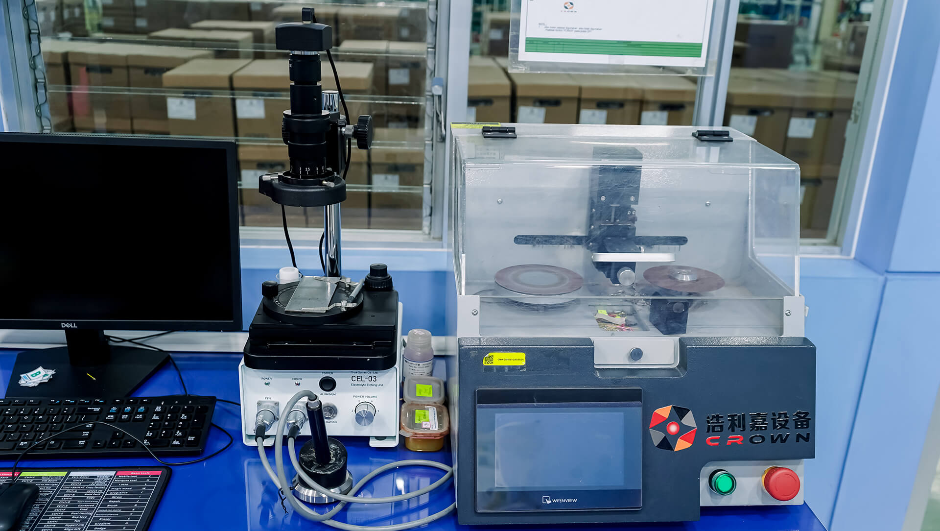quality assurance control machine test at laboratory of PT Citra Mandiri Wirasakti Indonesia CMW Indonesia